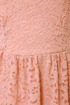 Just Peachy Dusty Peach Lace Dress