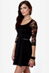 Land of the Laced Black Dress