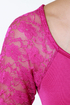 Land of the Laced Fuchsia Dress