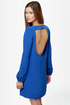 Set the Stage Backless Royal Blue Dress