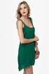 The Real Deal Hunter Green Dress