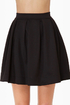 Everything Illuminated Black Skirt