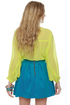 Everything Illuminated Blue Skirt