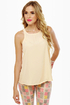 My Boyfriend\'s Back Cream Top