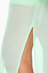 Girls Just Wanna Have Chiffon Strapless Mint Maxi Dress
