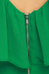 Ruffle, Shuffle, and Roll Green Dress
