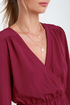 That\'s a Wrap Plum Long Sleeve Dress