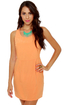 Yogurt Pop Orange Dress