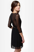 Rest A-Sheer-ed Black Dress