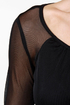 Rest A-Sheer-ed Black Dress