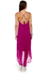 Everlasting Love High-Low Magenta Dress