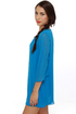 Full of Promise Sapphire Blue Shift Dress