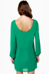 Dinner for Two Green Shift Dress