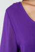 Dinner for Two Royal Purple Shift Dress