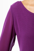 Dinner for Two Purple Shift Dress
