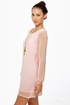 Dinner for Two Light Pink Shift Dress