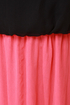 LULUS Exclusive Who\\\\\\\'s Who Black and Coral Maxi Dress