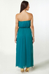 LULUS Exclusive Who\\\\\\\'s Who Teal Maxi Dress