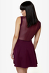 Cut It Out Plum Purple Dress