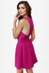 Skater Dee Magenta Dress