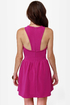 Skater Dee Magenta Dress
