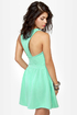 Skater Dee Mint Green Dress
