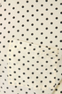 Spring Fling Cream Polka Dot Top