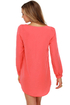 Nifty Shifty Coral Shift Dress