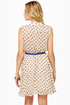 Everyone Loves a Terrier Cream Print Dress