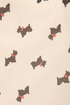 Everyone Loves a Terrier Cream Print Dress