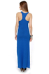 All Night Long Blue Maxi Dress