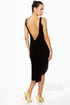 Twenty-four Seven High-Low Black Dress