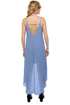 Point Break High-Low Periwinkle Blue Dress