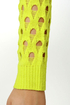 Inspection Points Neon Yellow Sweater