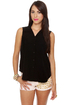 Seeking In-vest-ors Black Top