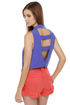 Too Hot to Handle Periwinkle Blue Top