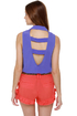 Too Hot to Handle Periwinkle Blue Top