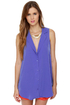 Too Hot to Handle Periwinkle Blue Top