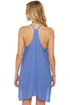 Crux of the Matter Blue Tunic Top