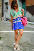 Lucy Love Happy Villa Floral Print Dress