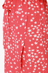 Lucy Love Jerry Hall Strapless Red Star Print Dress