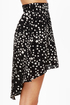 Lucy Love Ibiza Black Star Print Skirt