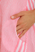 Lucy Love Gabriella Striped Coral Pink Dress