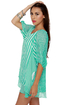 Lucy Love Gabriella Striped Mint Green Dress