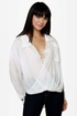 Lucy Love Jamison Sheer White Top