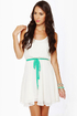 Lucy Love Monique Ivory Dress