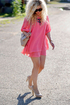 Lucy Love Gabriella Coral Pink Dress