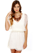 Lucy Love Lace Villa White Lace Dress