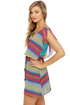 Lucy Love Acapulco Multi Striped Dress