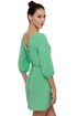 Babytalk Belted Mint Green Dress